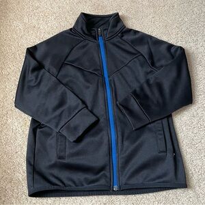 Gymboree gymgo Black Jacket with Blue Zipper